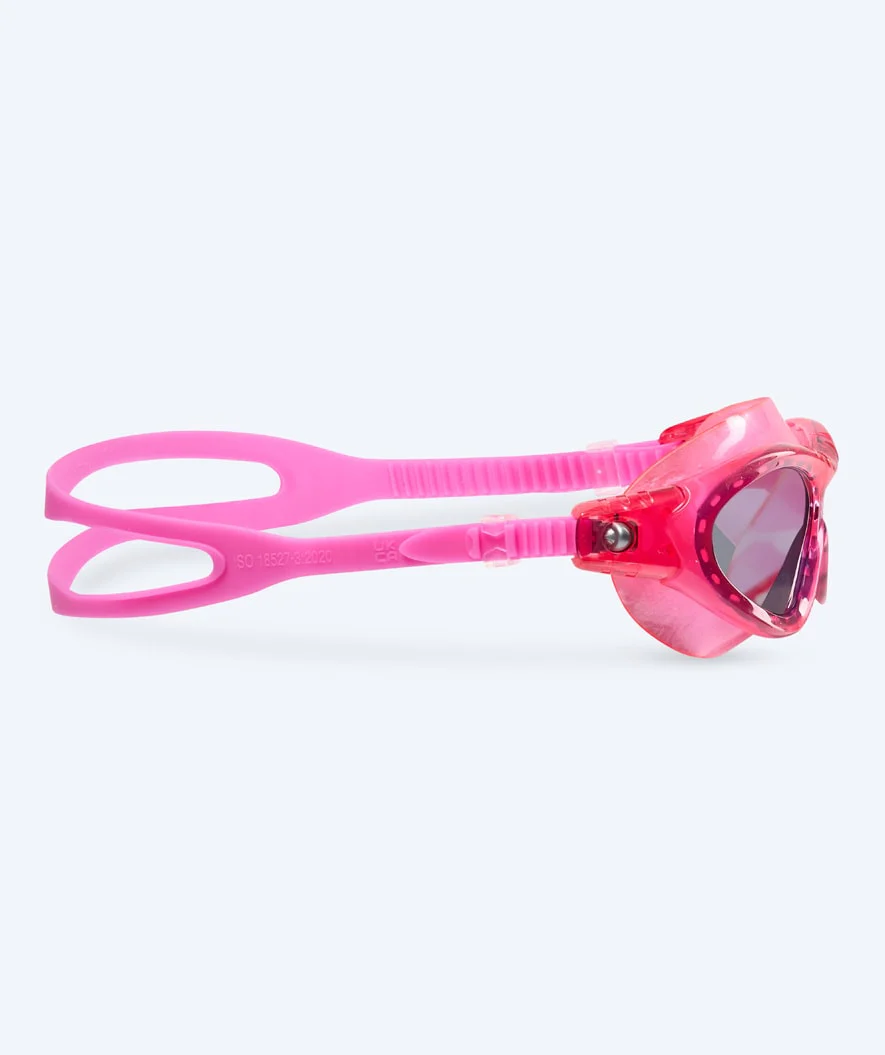 Watery swimming goggles for kids - Mantis 2.0 - Pink (Smoke lens) - Image 7