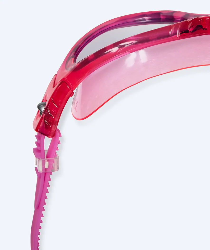 Watery swimming goggles for kids - Mantis 2.0 - Pink (Smoke lens) - Image 8