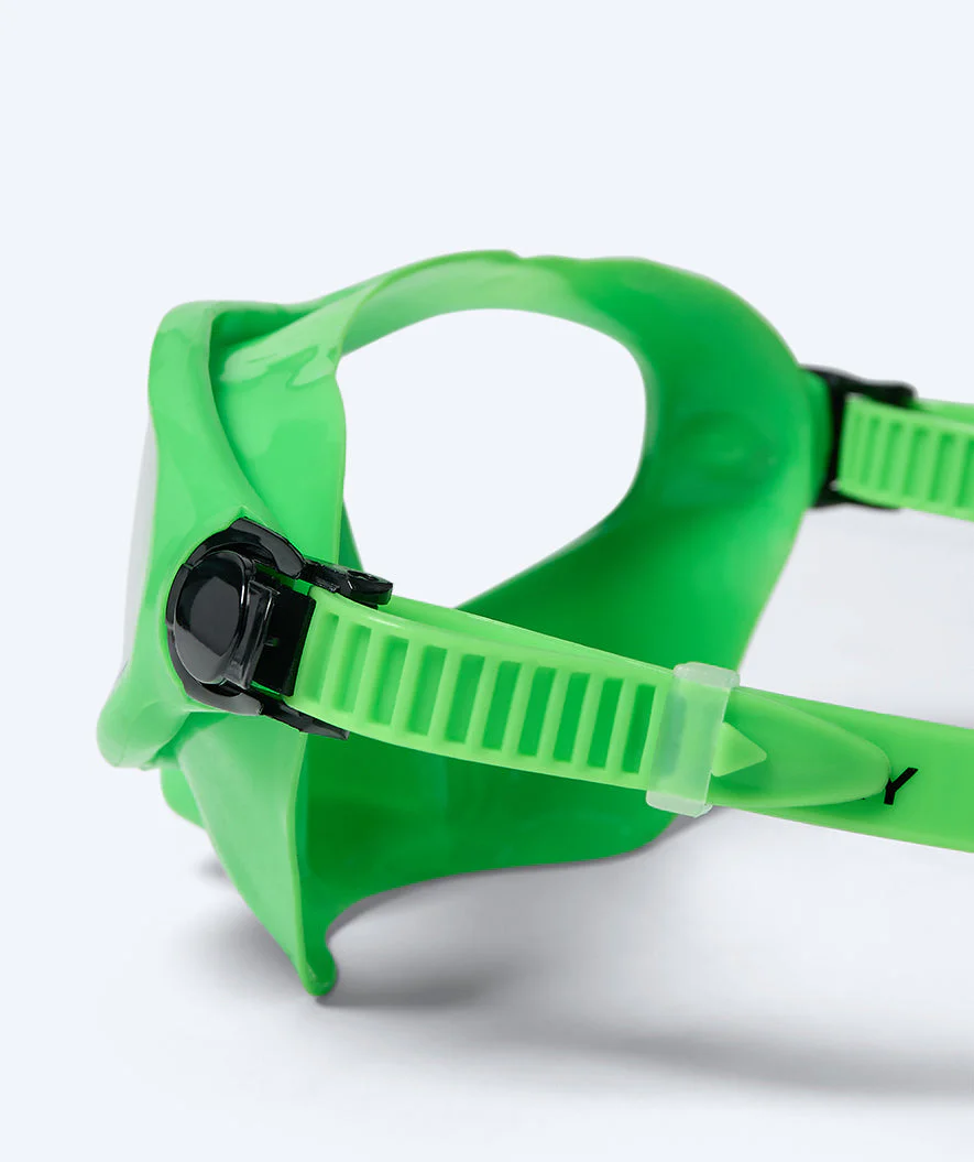 Watery swim mask for kids - Ocean - Green/clear - Image 5