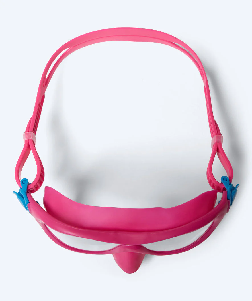 Watery swim mask for kids - Ocean - Pink/clear - Image 2