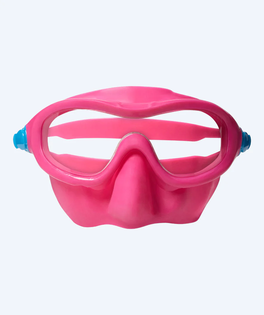 Watery swim mask for kids - Ocean - Pink/clear - Image 4