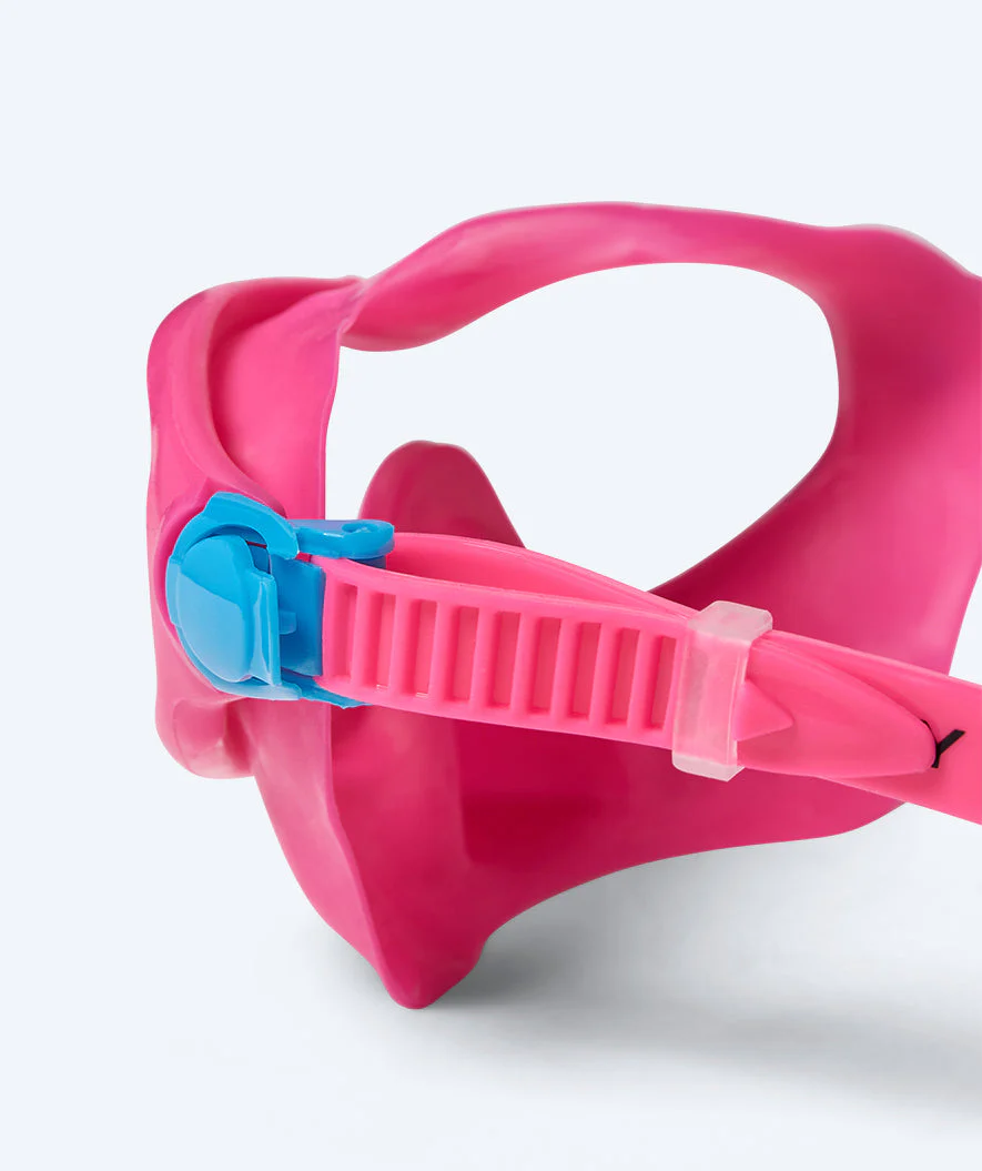 Watery swim mask for kids - Ocean - Pink/clear - Image 5