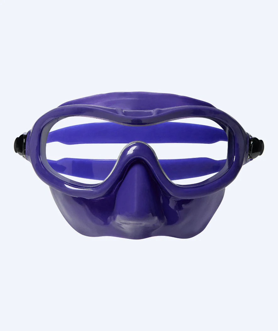 Watery swim mask for kids - Ocean - Purple/clear - Image 3