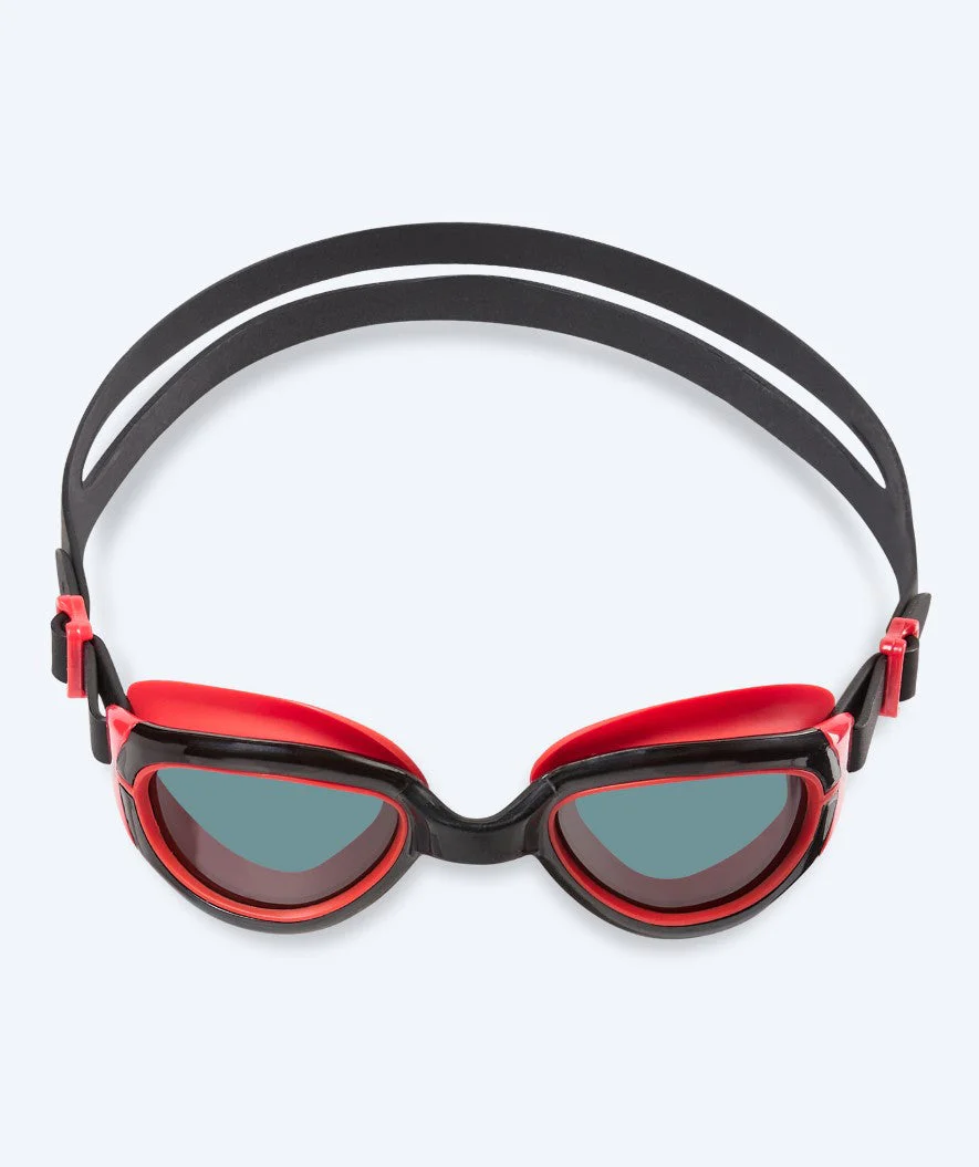 Watery swimming goggles for kids - Wade Active - Black/red (Smoke lens) - Image 2