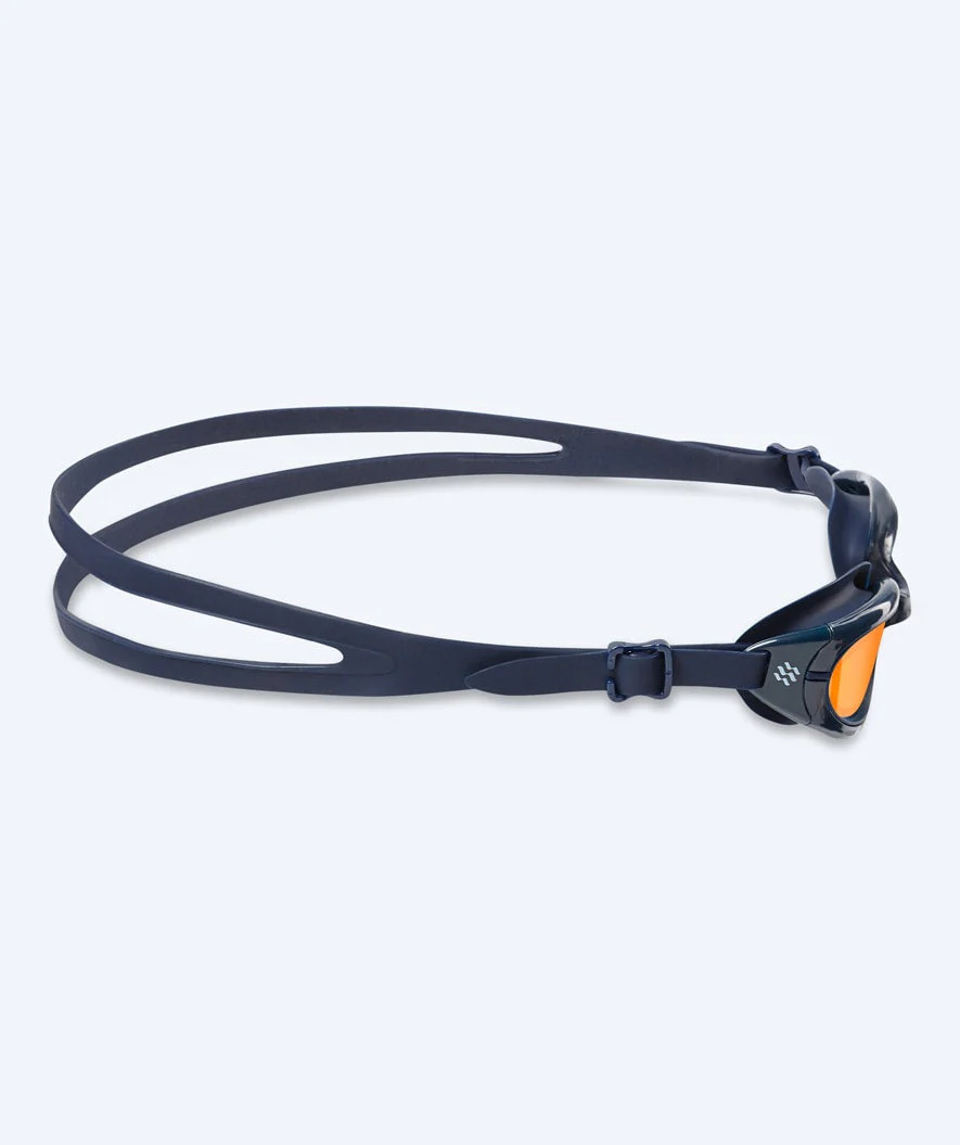 Watery swimming goggles for kids - Wade Mirror - Dark blue/gold - Image 6