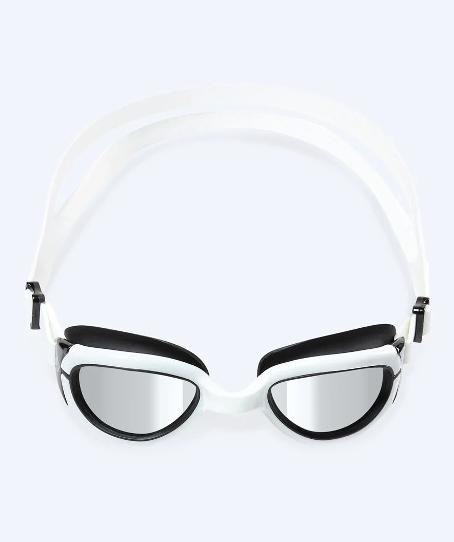 Watery swimming goggles for kids - Wade Mirror - White/silver - Image 2