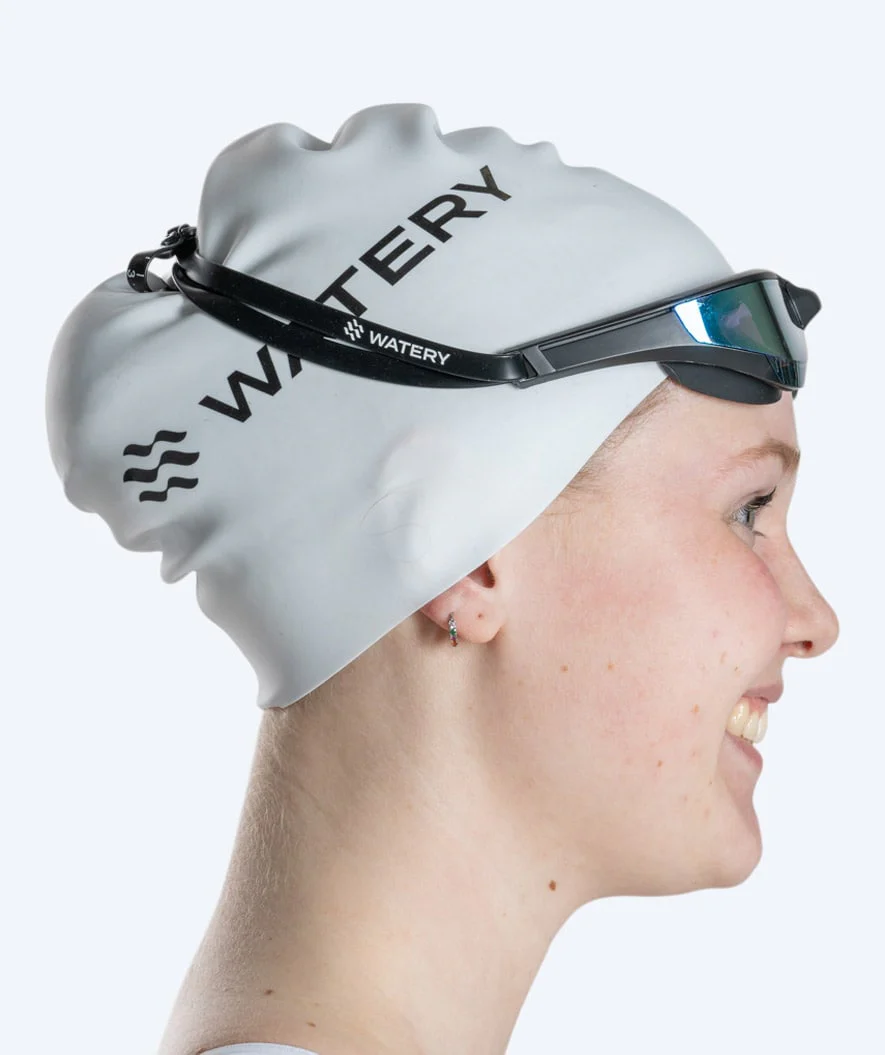 Watery swimming goggles - Instinct Elite Mirror - Black/blue - Image 10