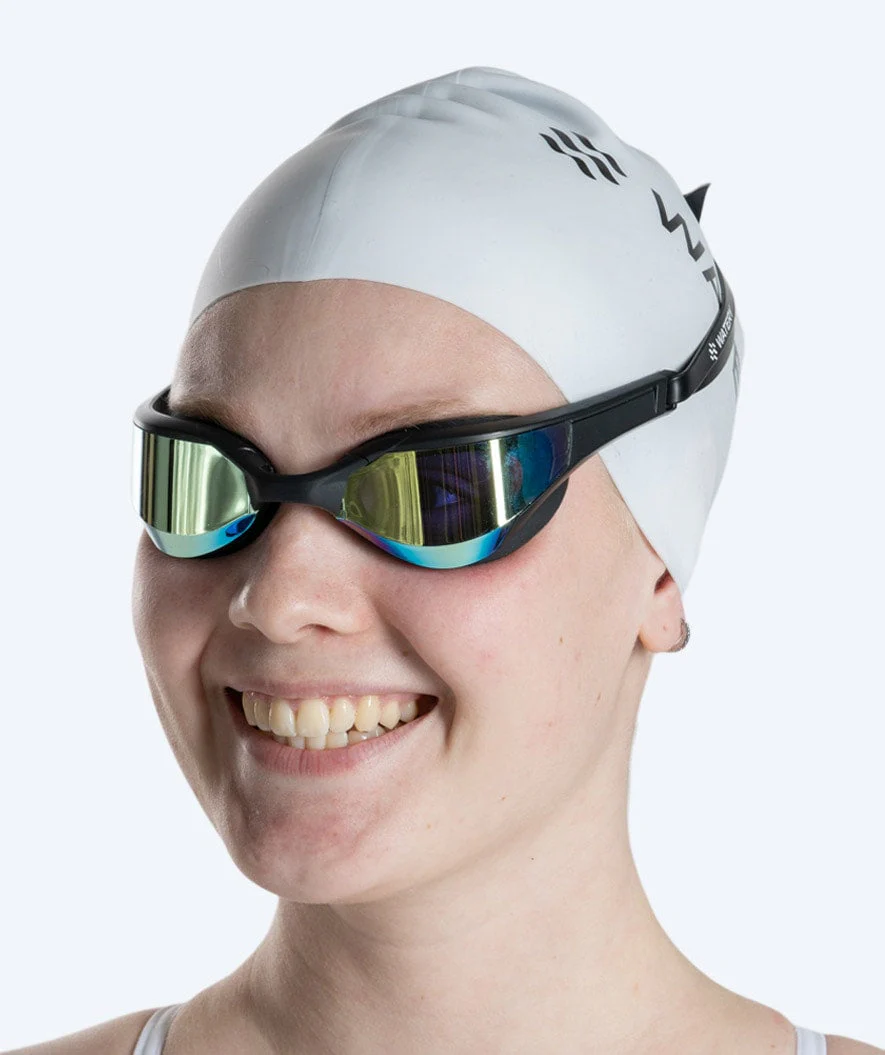 Watery swimming goggles - Instinct Elite Mirror - Black/blue - Image 8