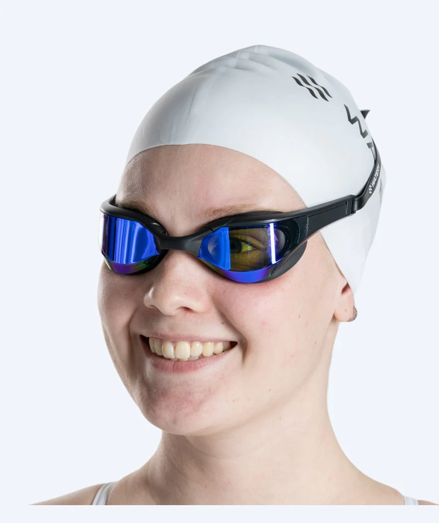 Watery swimming goggles - Instinct Elite Mirror - Black/gold - Image 7