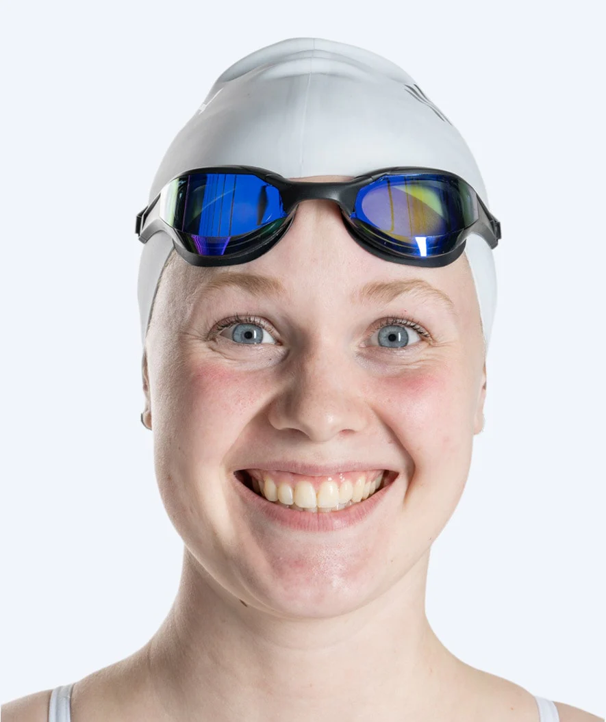 Watery swimming goggles - Instinct Elite Mirror - Black/gold - Image 8