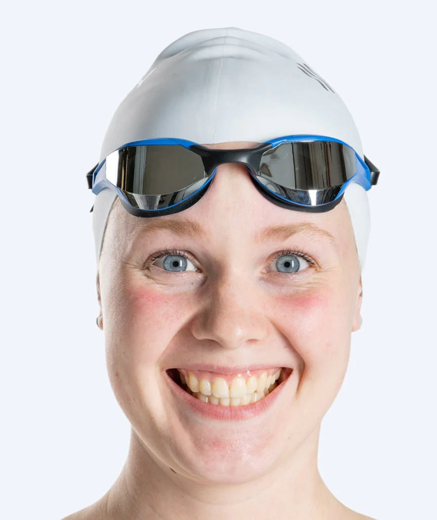 Watery swimming goggles - Instinct Elite Mirror - Blue/silver - Image 9