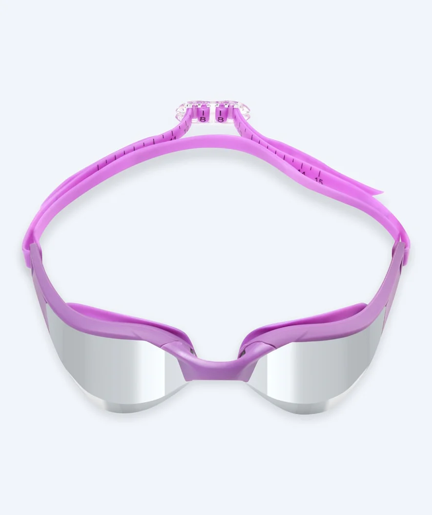 Watery swimming goggles - Instinct Elite Mirror - Purple/silver - Image 13
