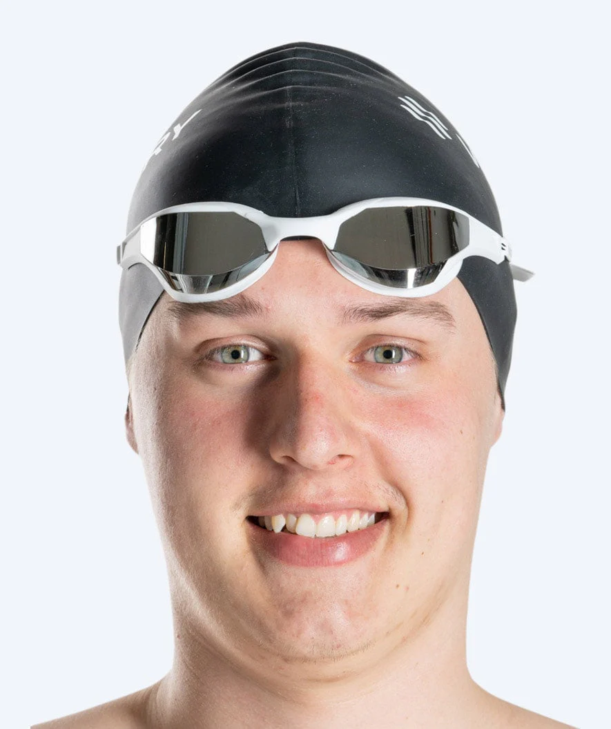 Watery swimming goggles - Instinct Elite Mirror - White/silver - Image 9