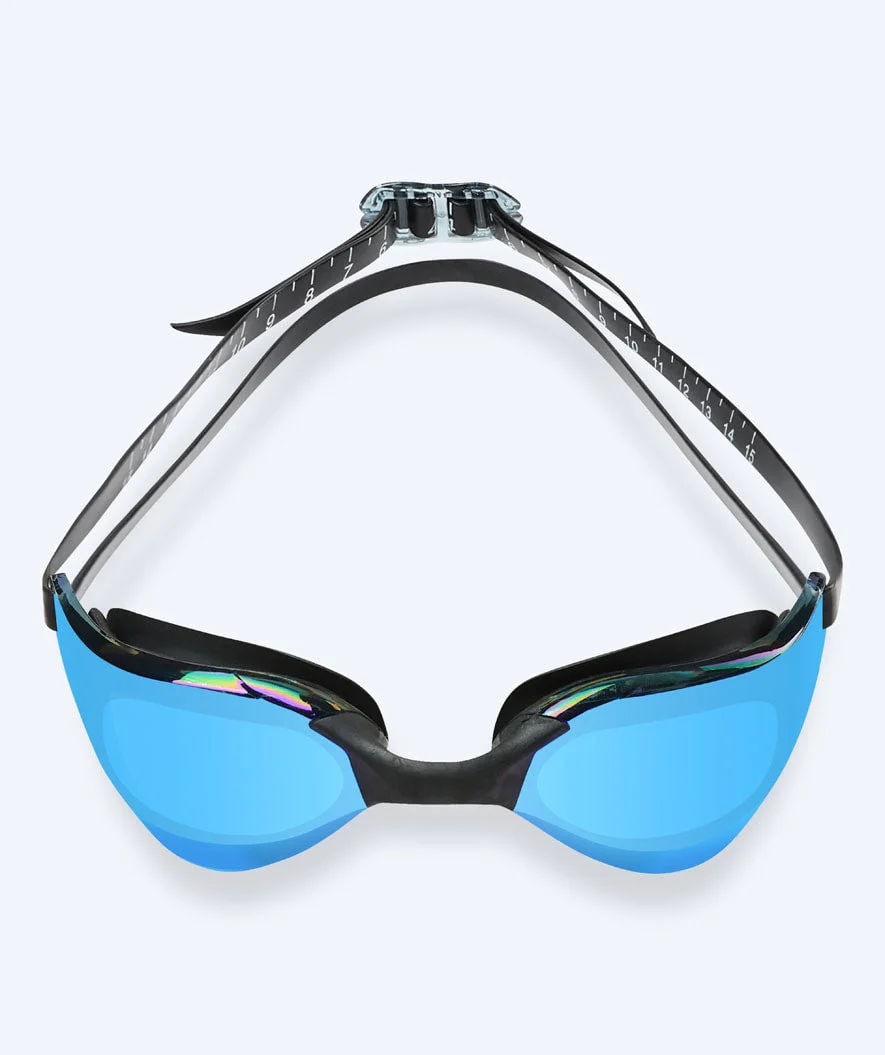 Watery swimming goggles - Instinct Mirror - Black/blue - Image 2