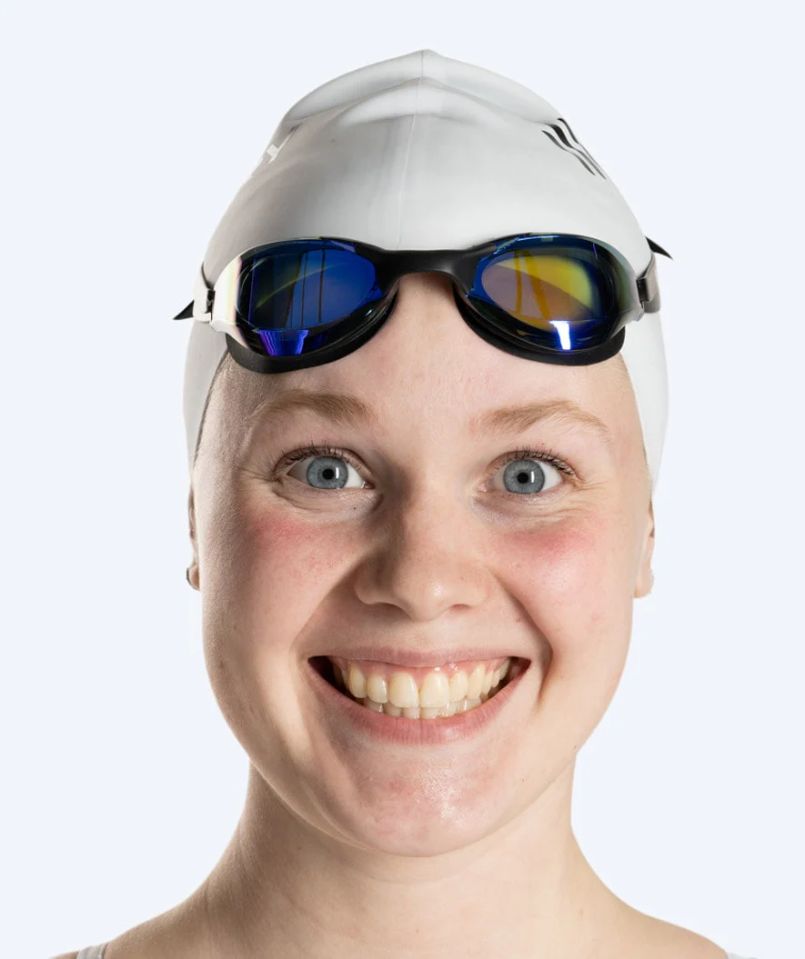 Watery swimming goggles - Instinct Mirror - Black/blue - Image 3