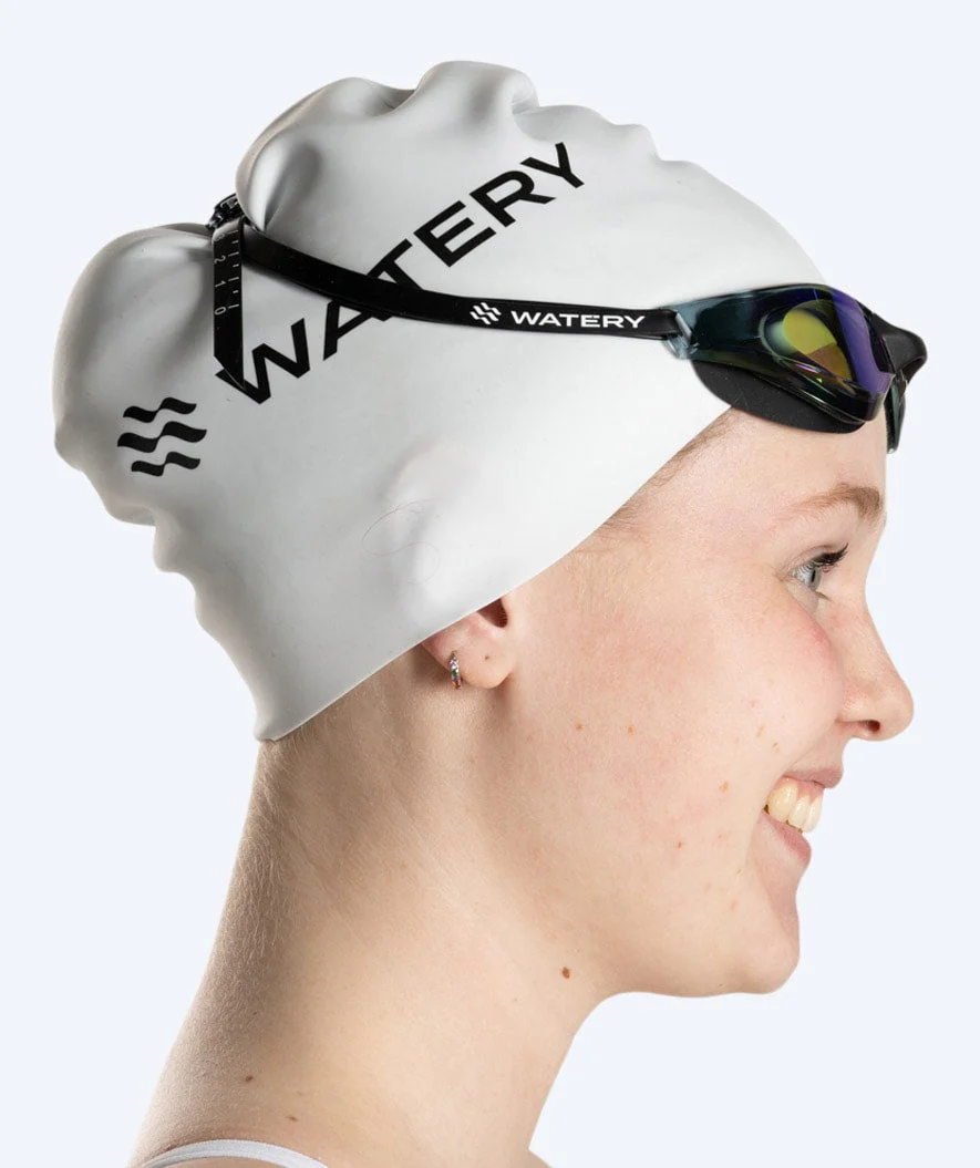 Watery swimming goggles - Instinct Mirror - Black/blue - Image 4