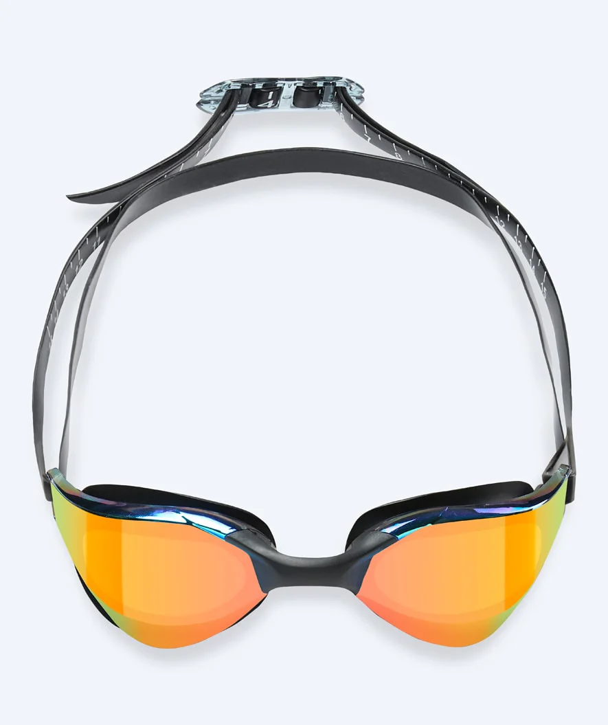 Watery swimming goggles - Instinct Mirror - Black/gold - Image 2