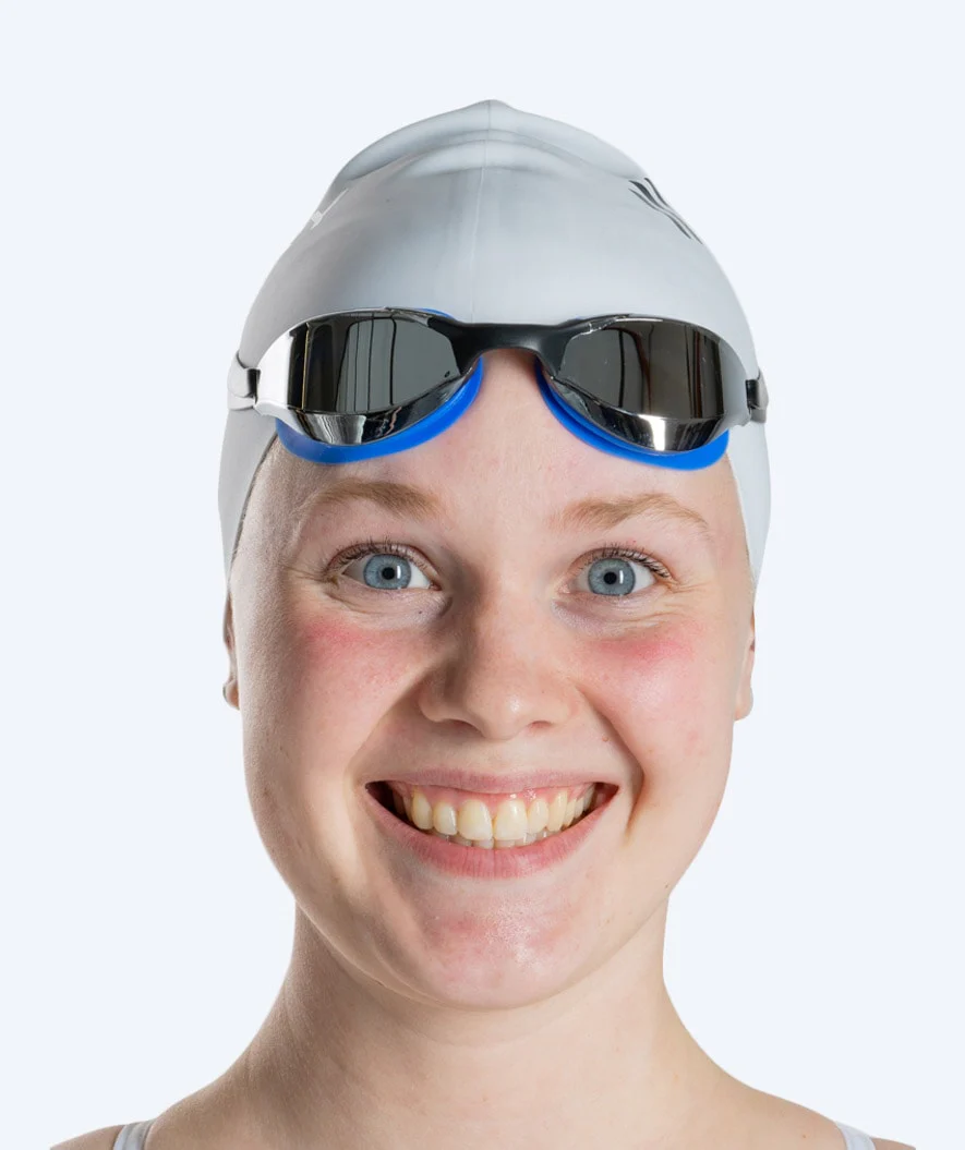 Watery swimming goggles - Instinct Mirror - Blue/silver - Image 6