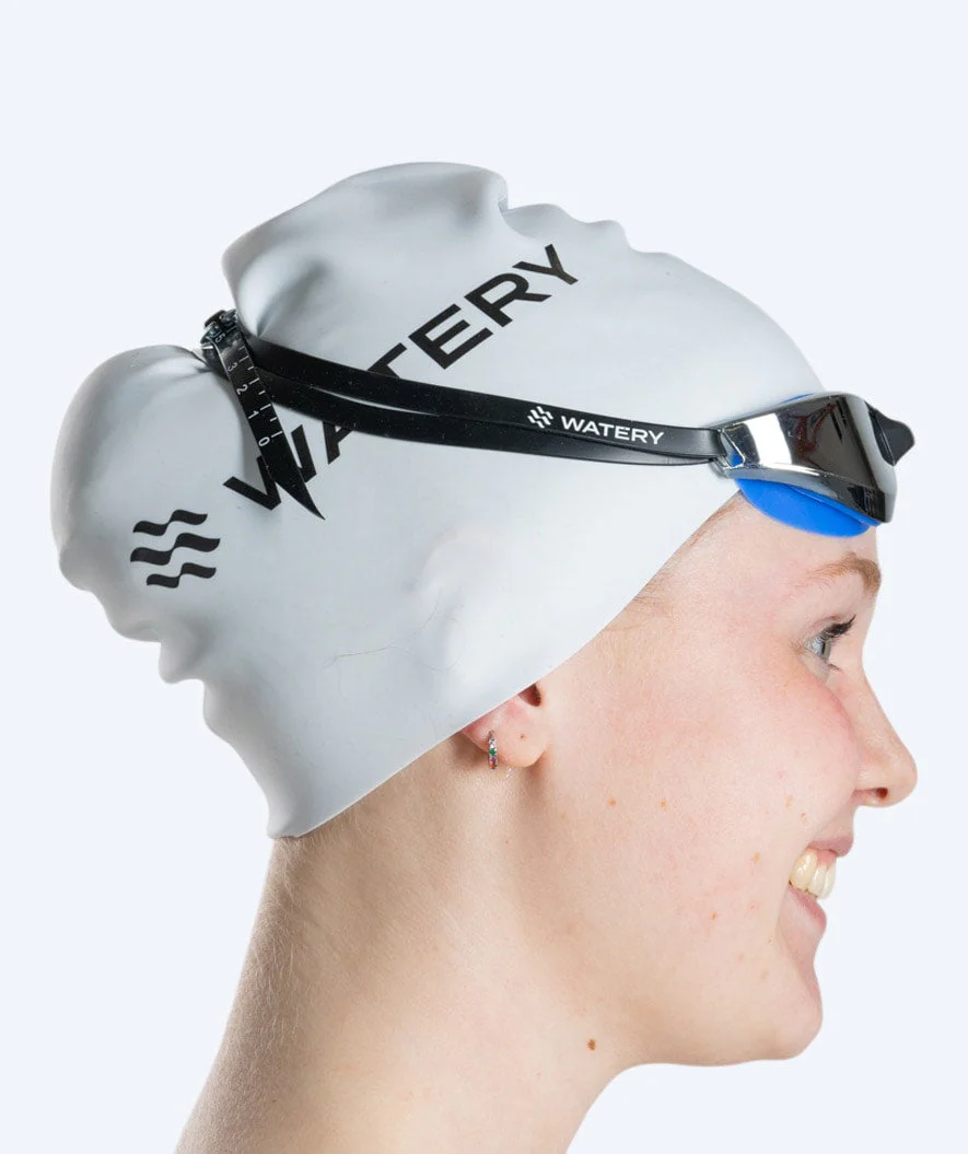 Watery swimming goggles - Instinct Mirror - Blue/silver - Image 7