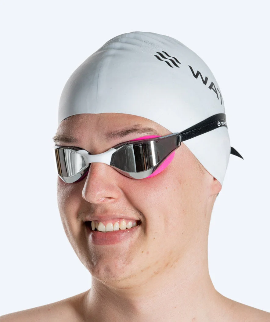 Watery swimming goggles - Instinct Mirror - Pink/silver - Image 11