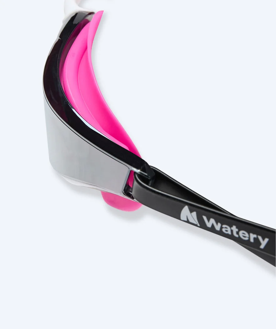 Watery swimming goggles - Instinct Mirror - Pink/silver - Image 5