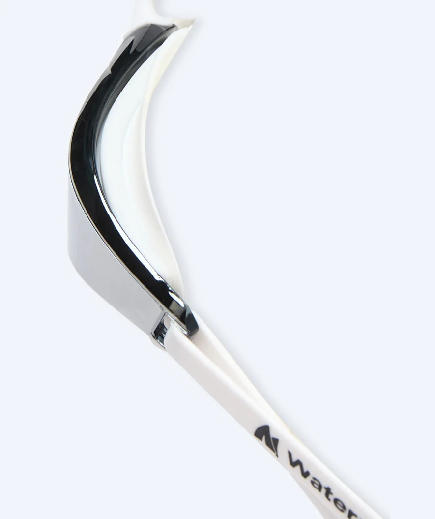Watery swimming goggles - Instinct Mirror - White/silver - Image 6
