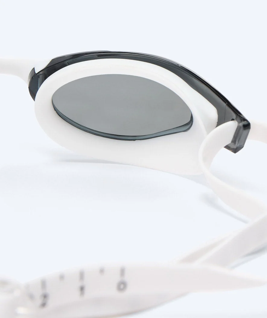 Watery swimming goggles - Instinct Mirror - White/silver - Image 7