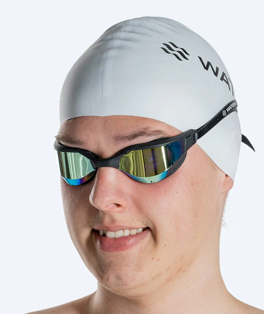 Watery swimming goggles - Instinct Ultra Mirror - Black/gold - Image 13