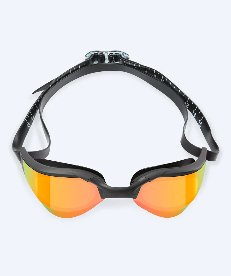 Watery swimming goggles - Instinct Ultra Mirror - Black/gold - Image 2