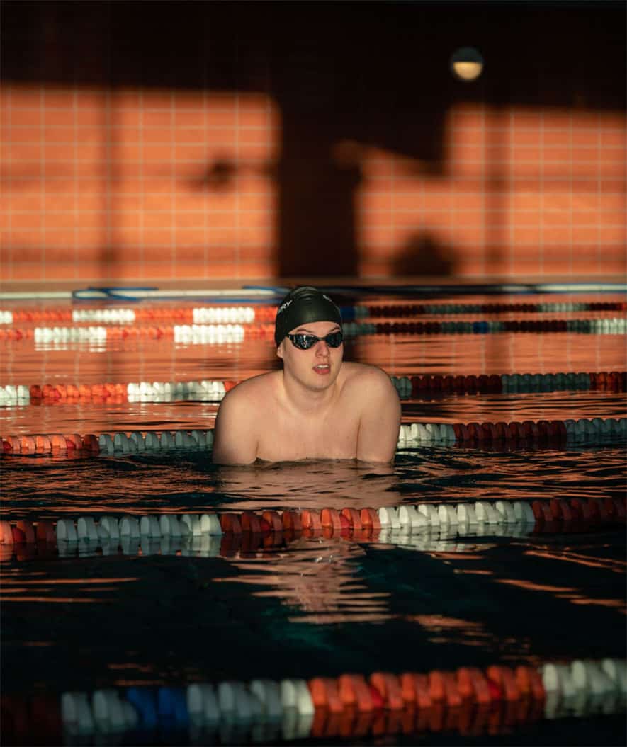 Watery swimming goggles - Instinct Ultra Mirror - Black/silver - Image 10