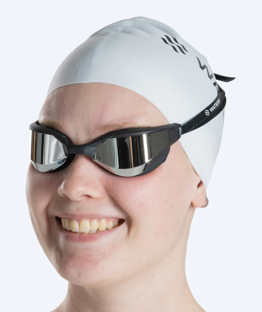 Watery swimming goggles - Instinct Ultra Mirror - Black/silver - Image 11