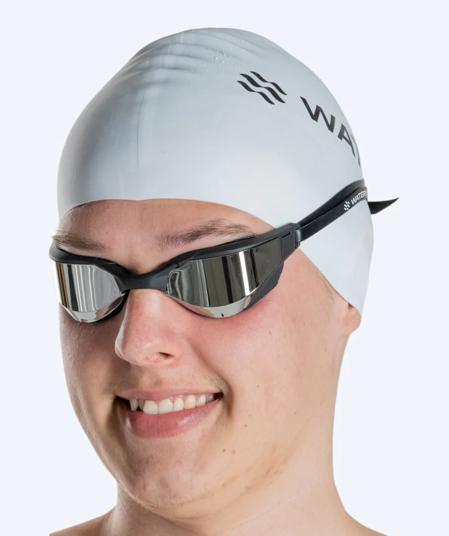 Watery swimming goggles - Instinct Ultra Mirror - Black/silver - Image 14