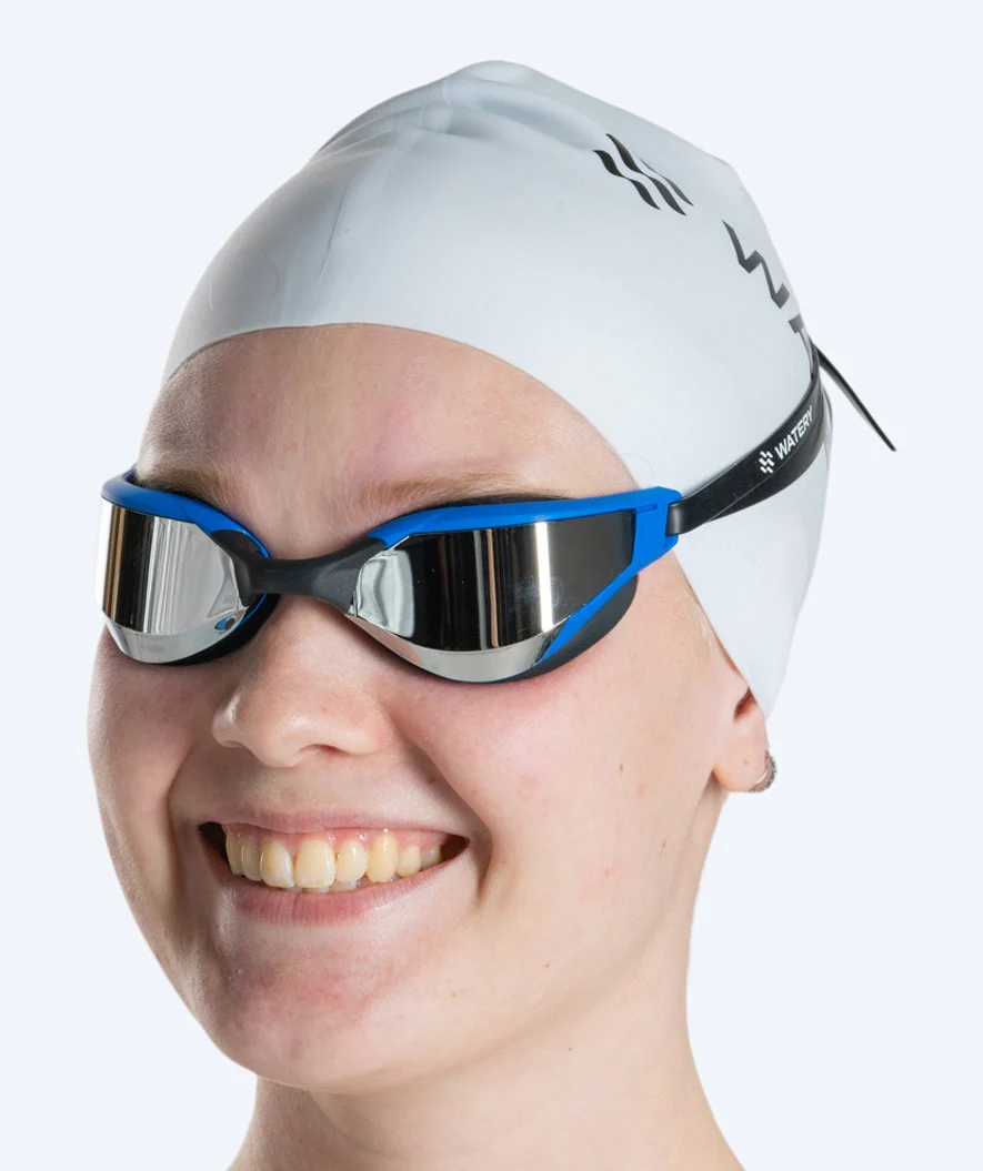 Watery swimming goggles - Instinct Ultra Mirror - Blue/silver - Image 11