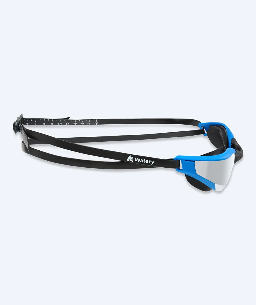 Watery swimming goggles - Instinct Ultra Mirror - Blue/silver - Image 4