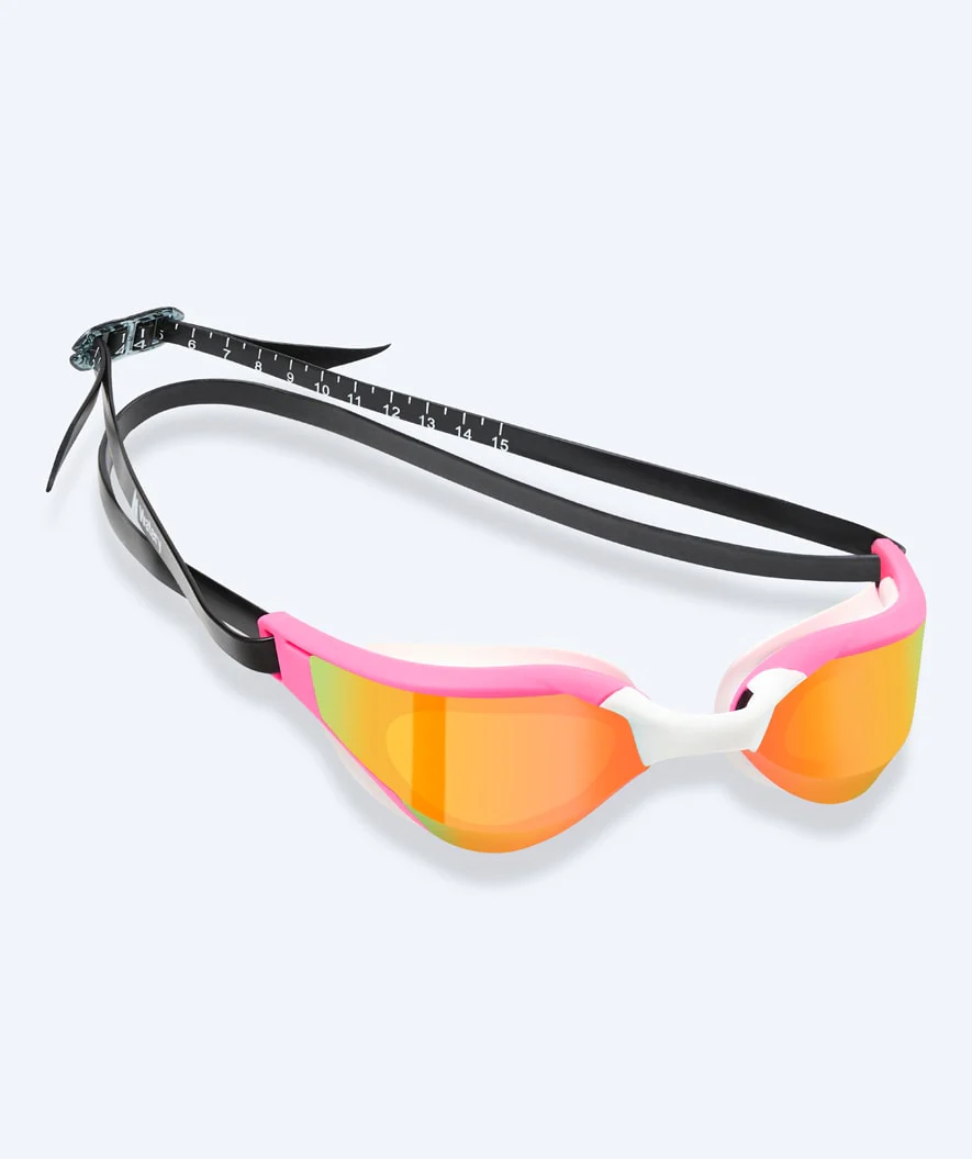 Watery swimming goggles - Instinct Ultra Mirror - Pink/gold - Image 18