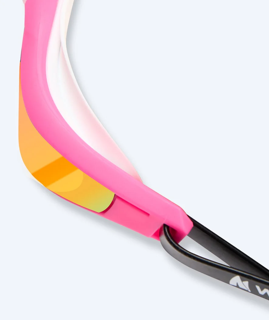 Watery swimming goggles - Instinct Ultra Mirror - Pink/gold - Image 5