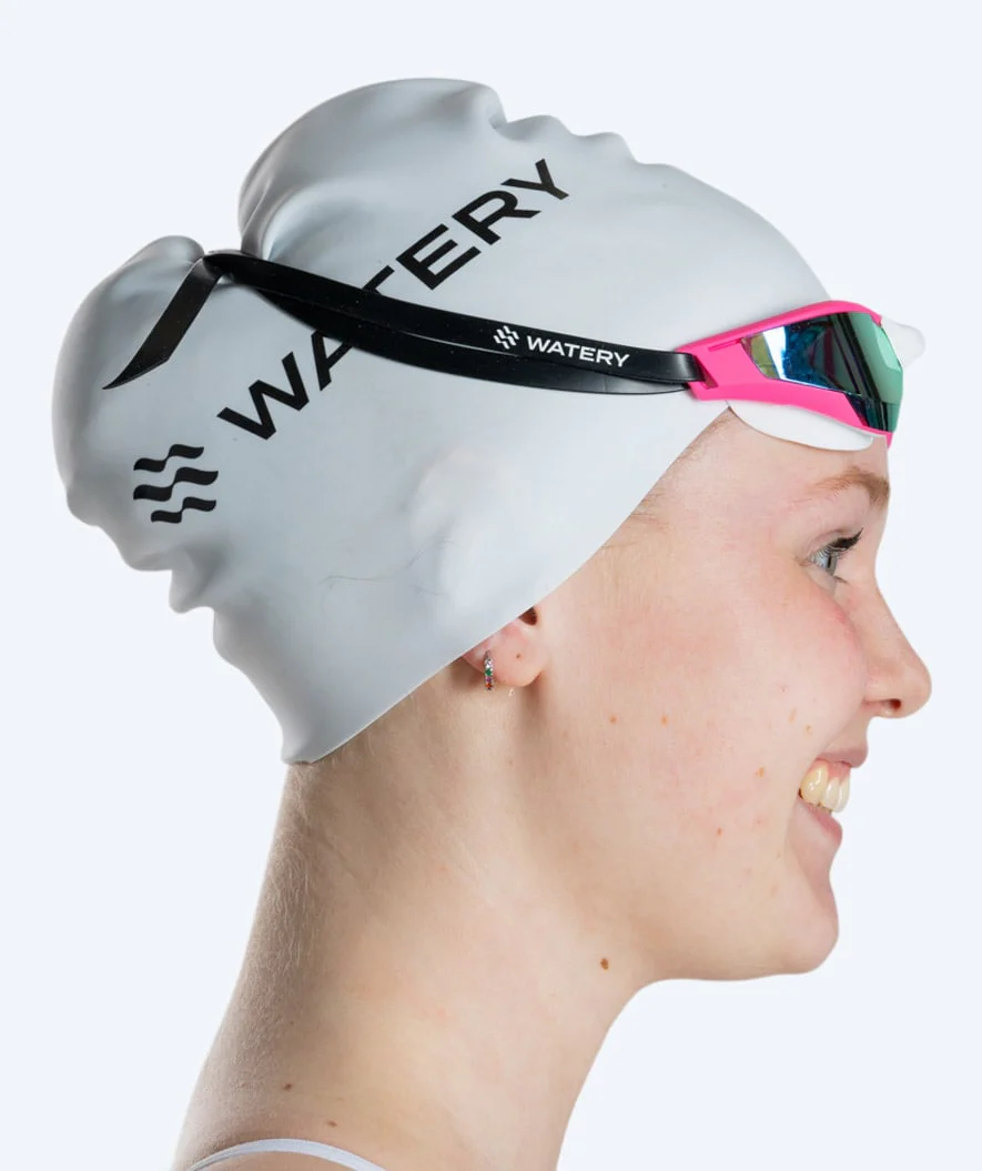 Watery swimming goggles - Instinct Ultra Mirror - Pink/gold - Image 7