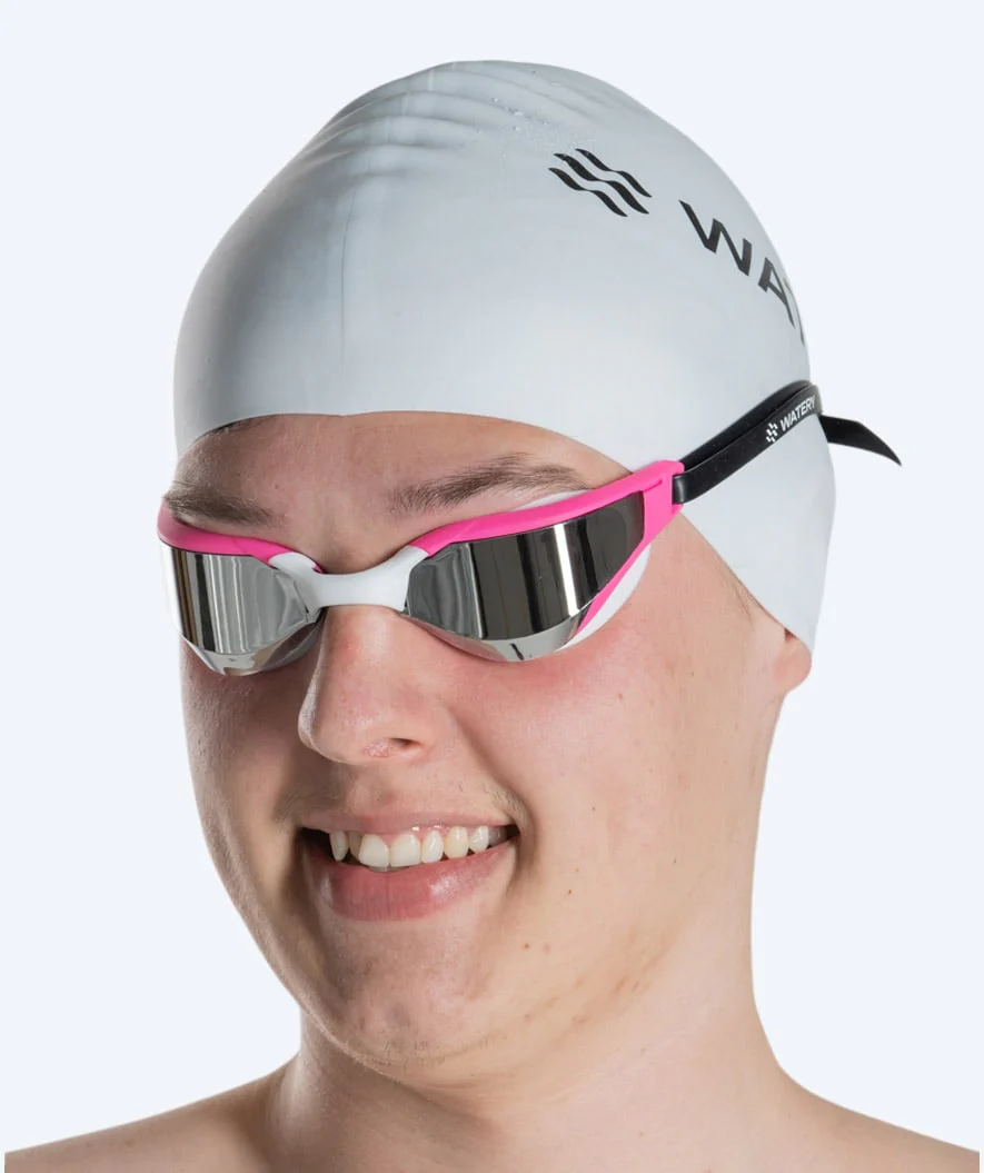 Watery swimming goggles - Instinct Ultra Mirror - Pink/silver - Image 11