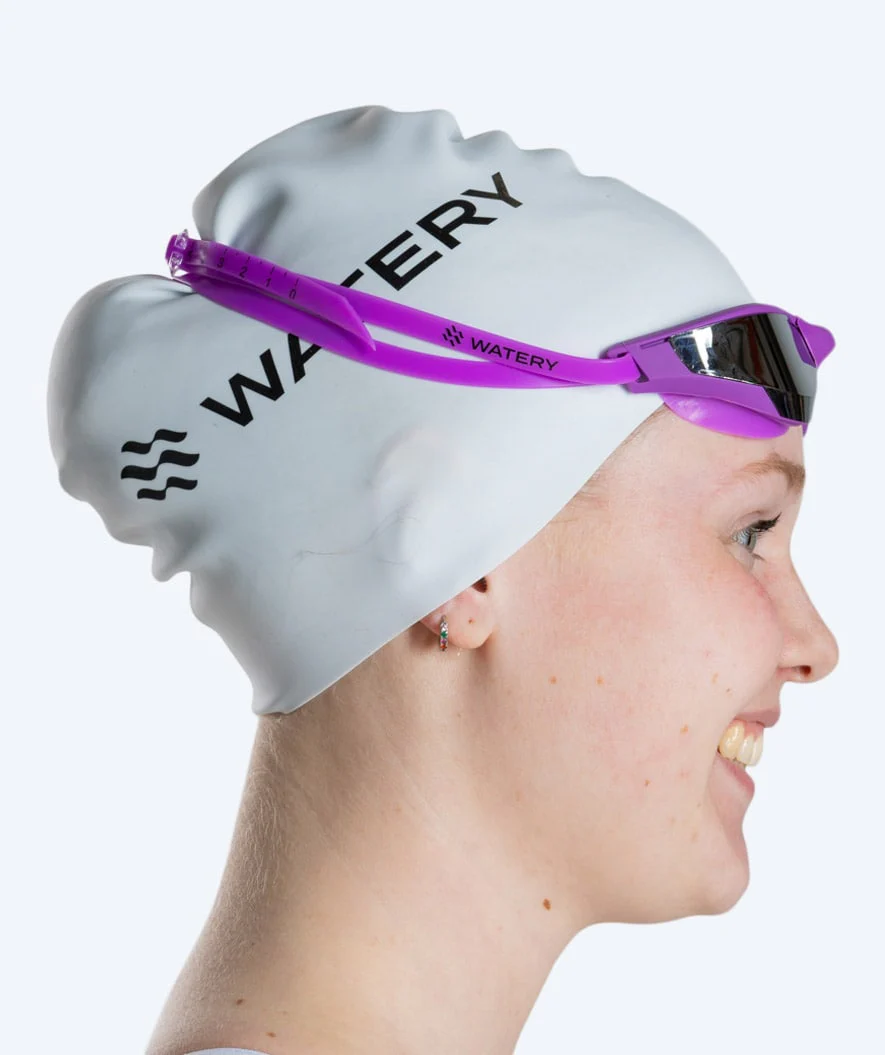 Watery swimming goggles - Instinct Ultra Mirror - Purple/silver - Image 13