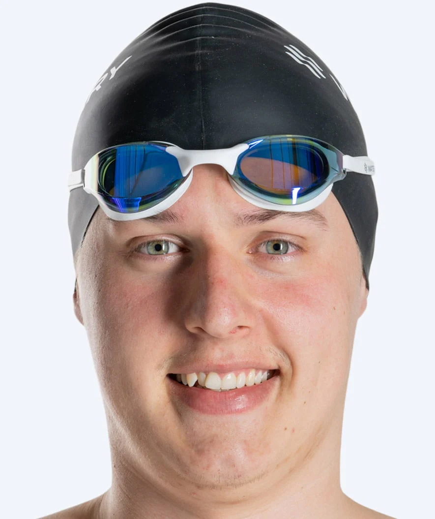 Watery swimming goggles - Instinct Ultra Mirror - White/gold - Image 10