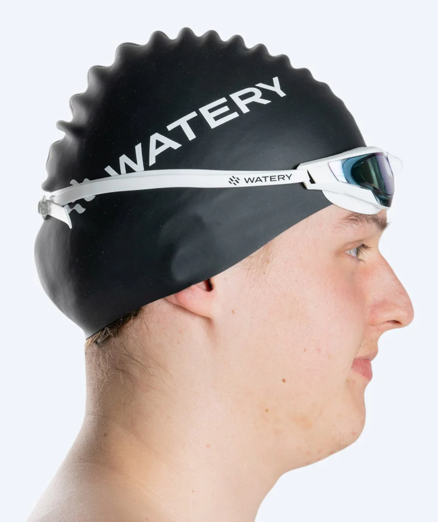 Watery swimming goggles - Instinct Ultra Mirror - White/gold - Image 11