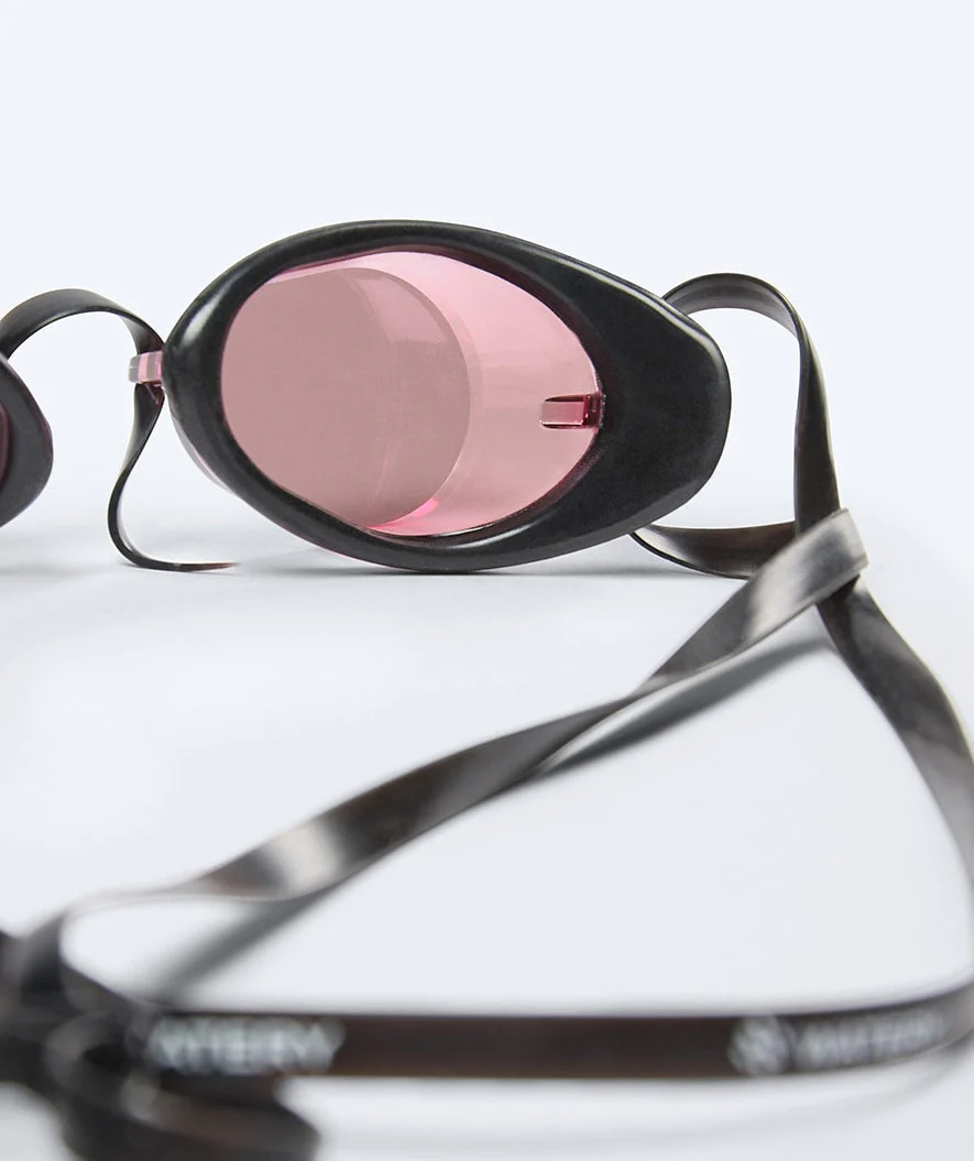 Watery swimming goggles - Proflex Swedish Mirror - Pink/pink - Image 8