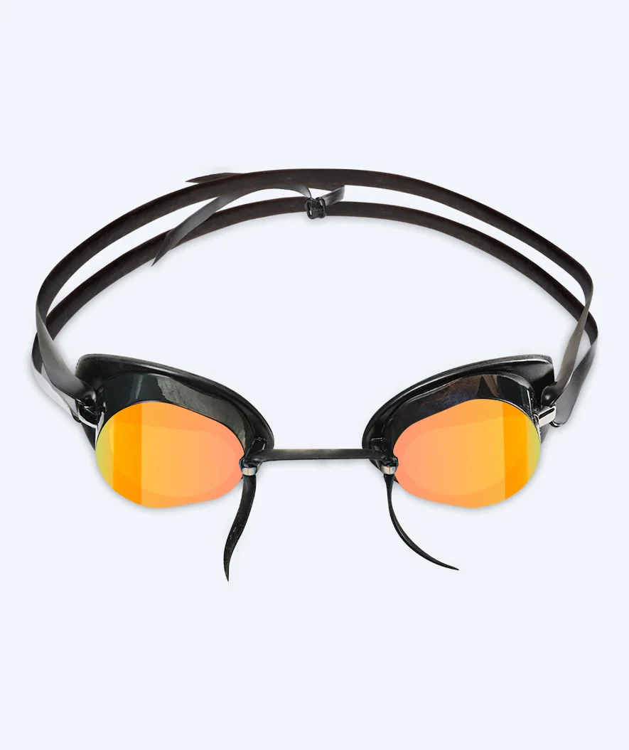 Watery swimming goggles - Proflex Swedish Mirror - Black/gold - Image 2