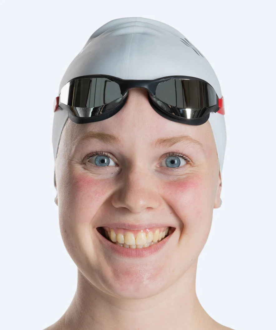Watery swimming goggles - Instinct Ultra Mirror - Red/silver - Image 10