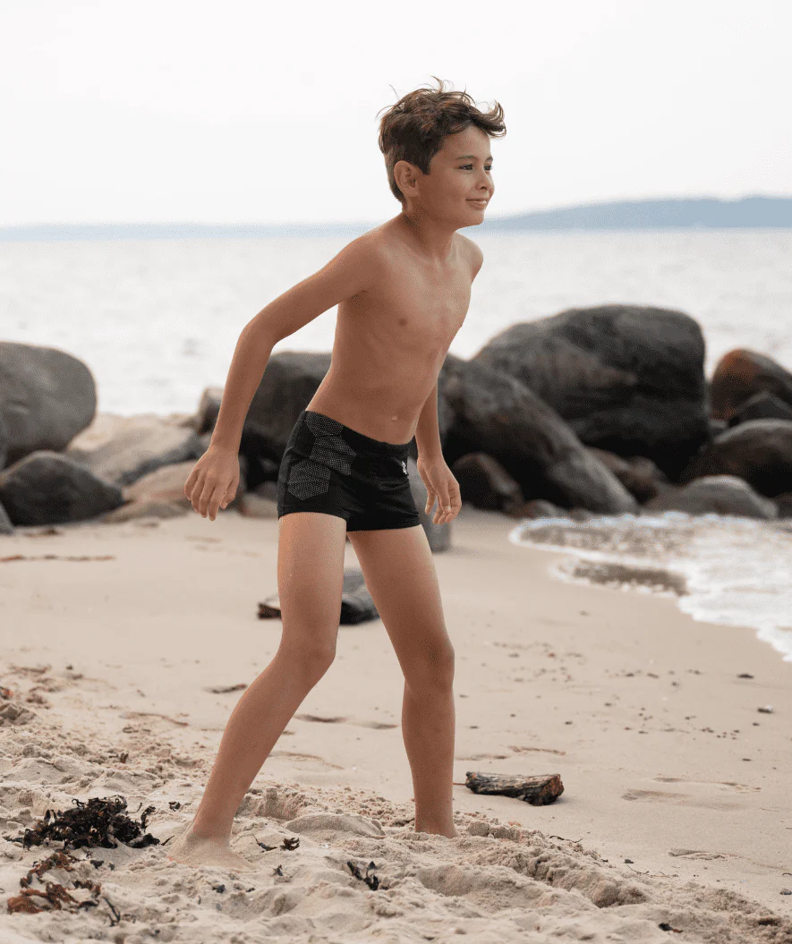 Watery swim trunks for boys - Flaming Vegas Eco - Green Corner - Image 14