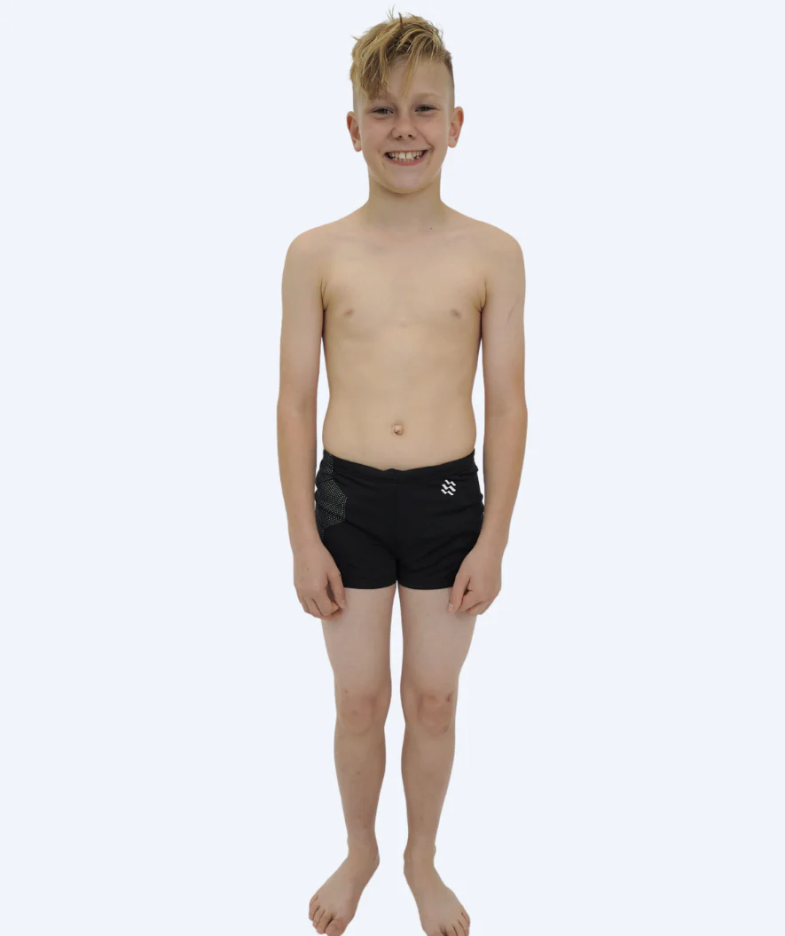 Watery swim trunks for boys - Flaming Vegas Eco - Green Corner - Image 3