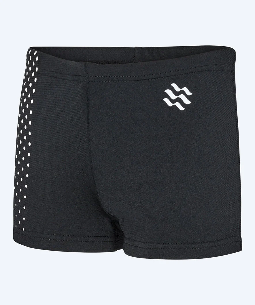 Watery swim trunks for boys - Flaming Vegas Eco - White Sporty - Image 2