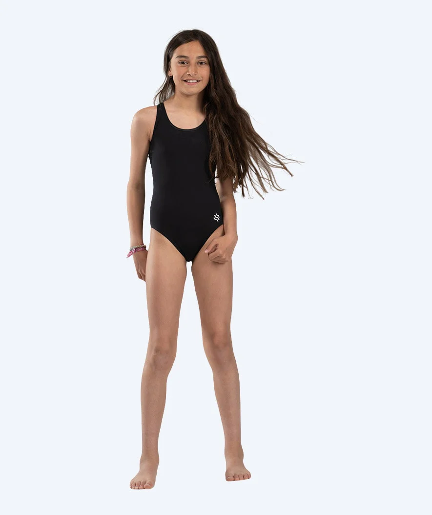 Watery swimsuit for girls - Eco Poolparty - Black - Image 10