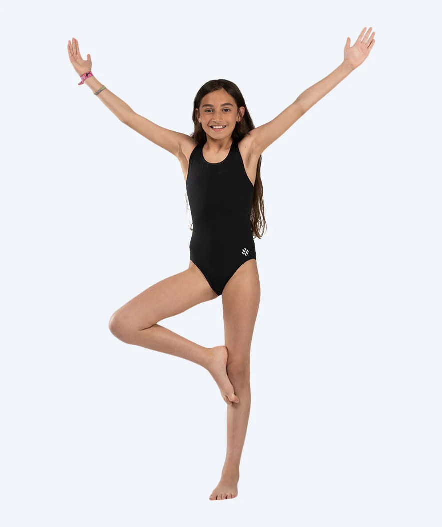 Watery swimsuit for girls - Eco Poolparty - Black - Image 9