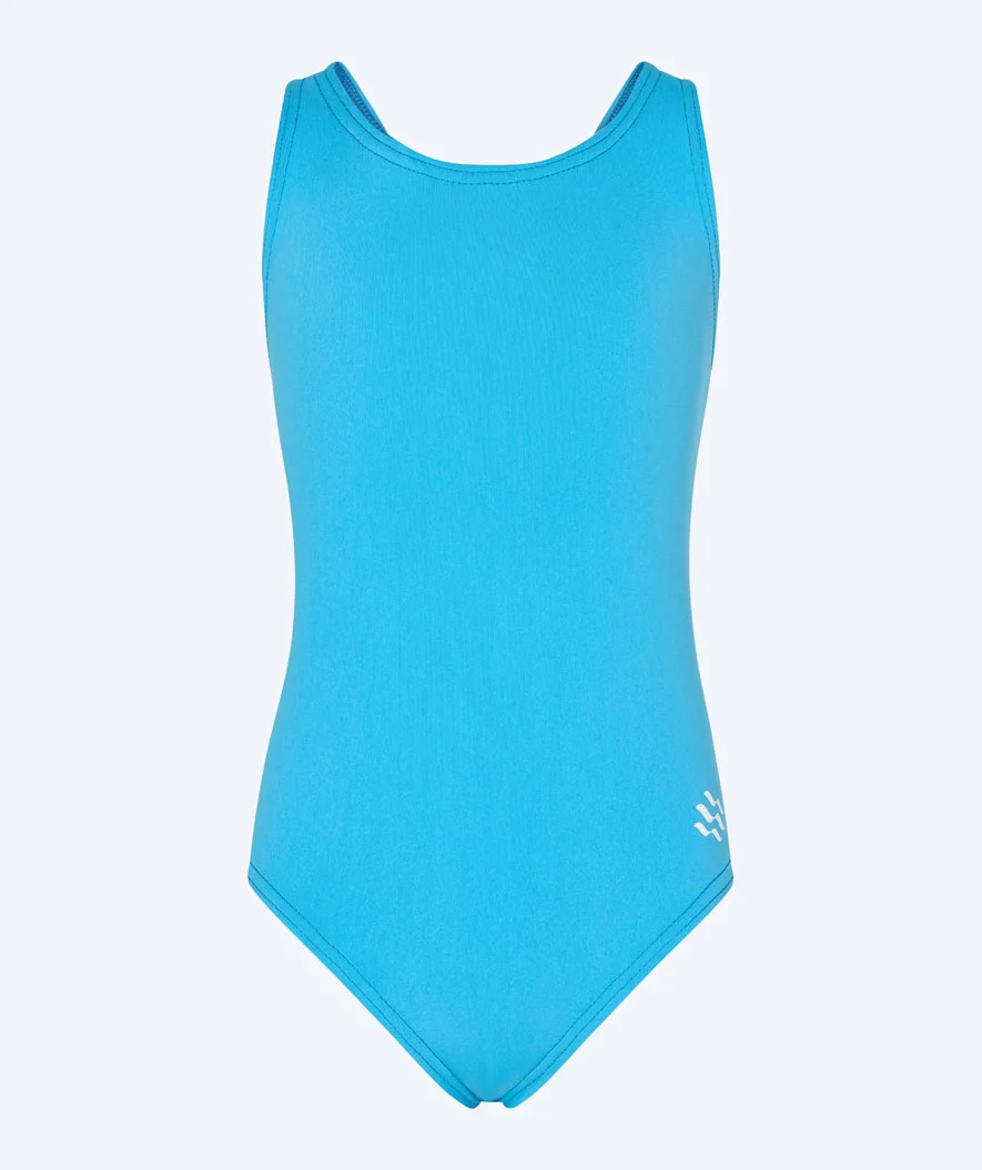 Watery swimsuit for girls - Eco Poolparty - Electric Blue - Image 2